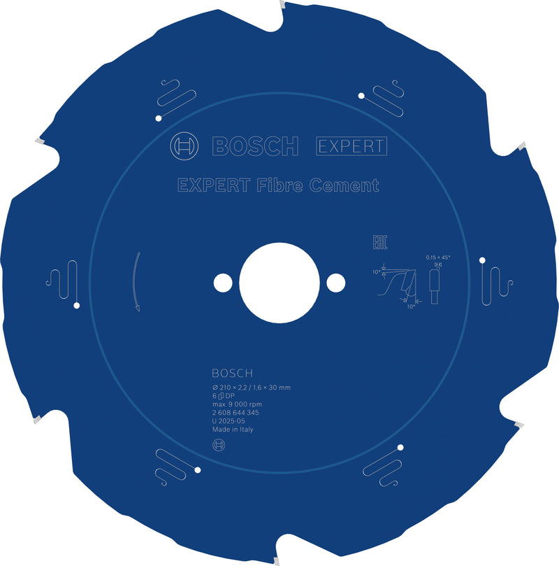Bosch Circular Saw Blade EX FC H 210x30-6