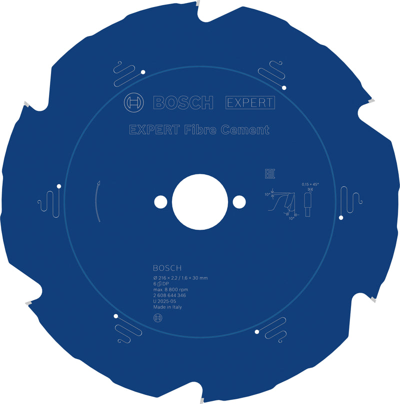 Bosch Circular Saw Blade EX FC B 216x30-6