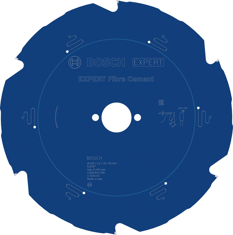 Bosch Circular Saw Blade EX FC H 235x30-6