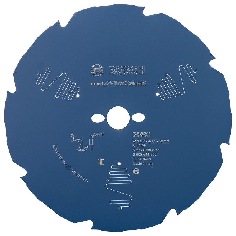 Hoja de sierra circular Bosch EX FC B 300x30-8