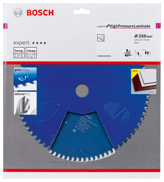 Bosch Circular Saw Blade EX TR B 250x30-80