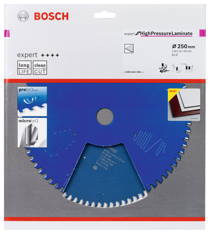 Bosch Circular Saw Blade EX TR B 250x30-80