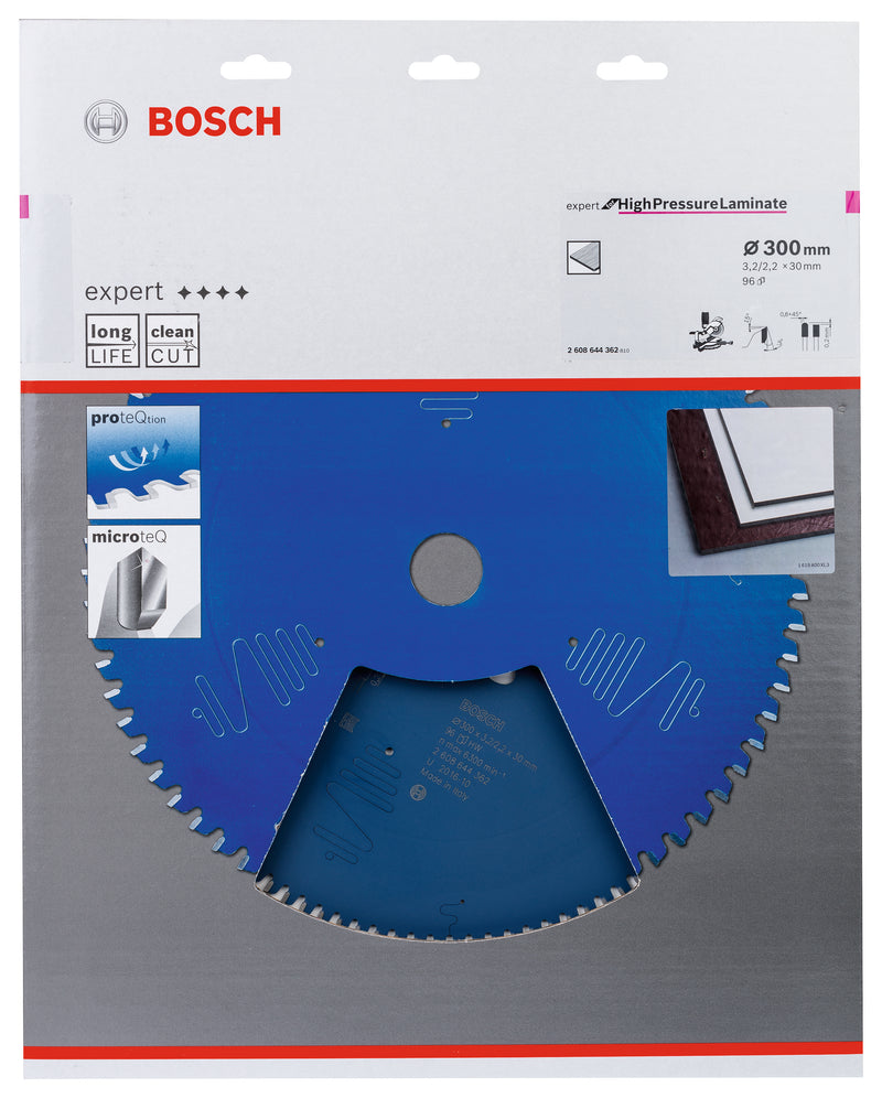 Hoja de sierra circular Bosch EX TR B 300x30-96