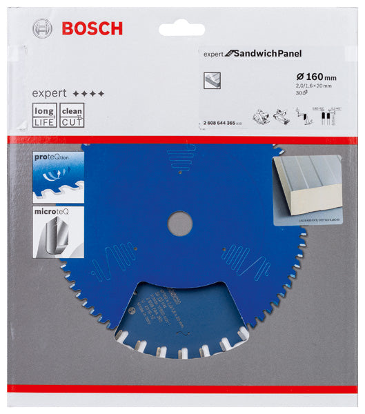 Hoja de sierra circular Bosch EX SH H 160x20-30