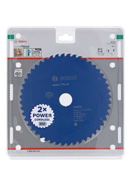 Bosch Circular Saw Blade EX WO B 216x30x48