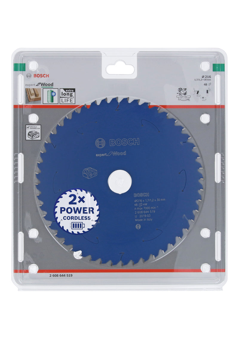 Bosch Circular Saw Blade EX WO B 216x30x48