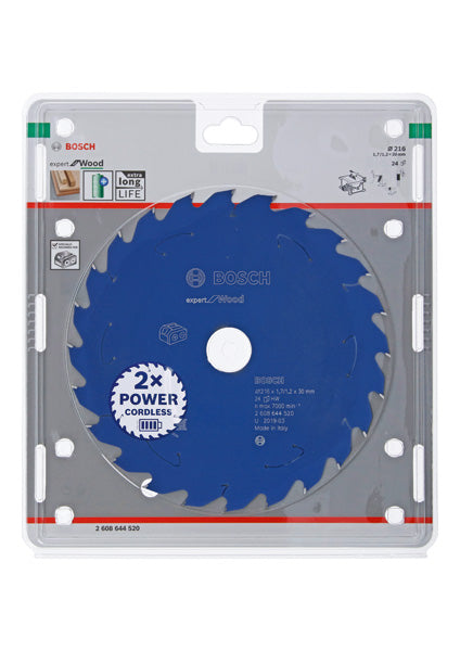Bosch Circular Saw Blade EX WO T 216x30x24