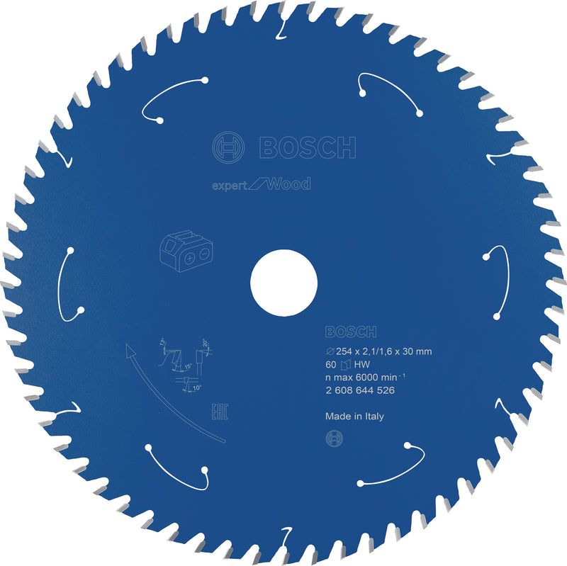 Bosch Circular Saw Blade EX WO T 254x30x60
