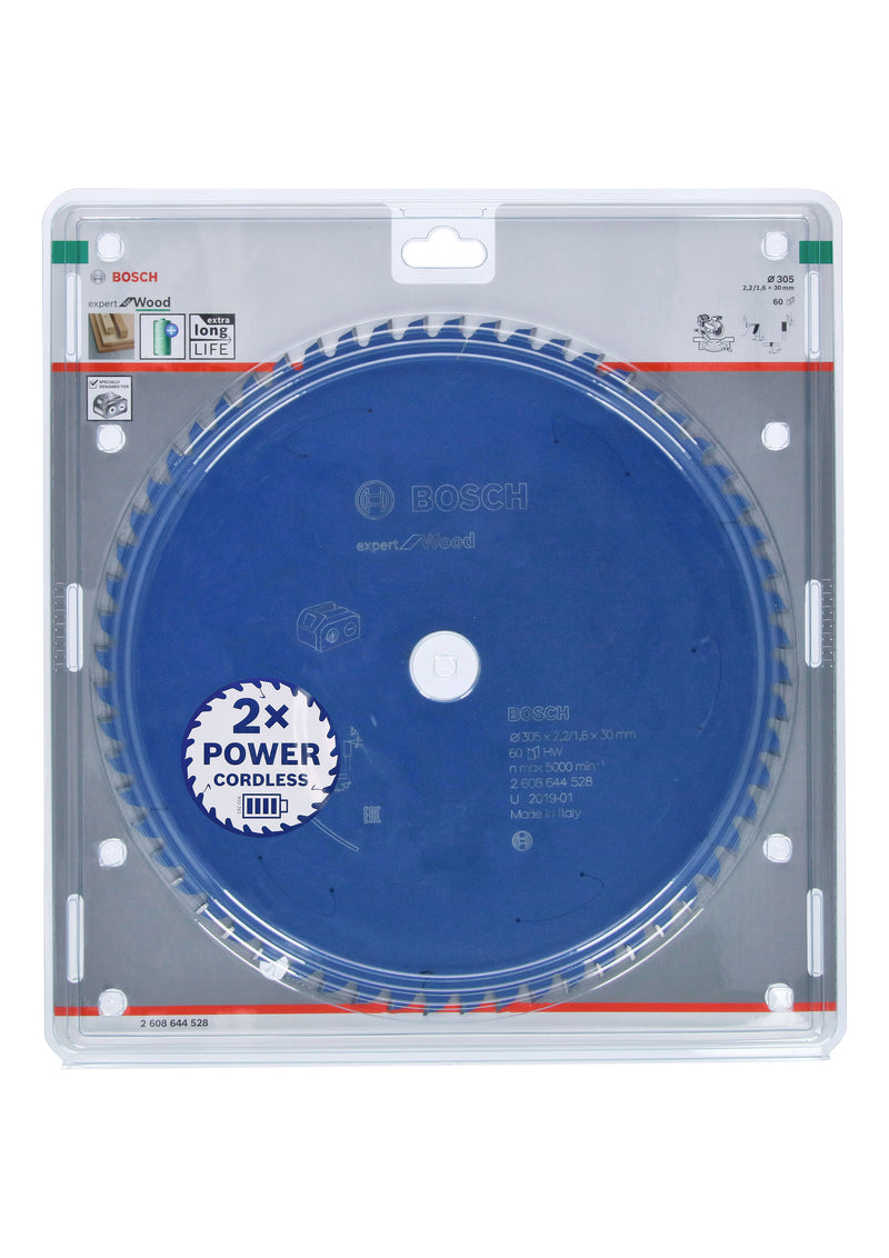 Hoja de sierra circular Bosch EX WO B 305x30-60