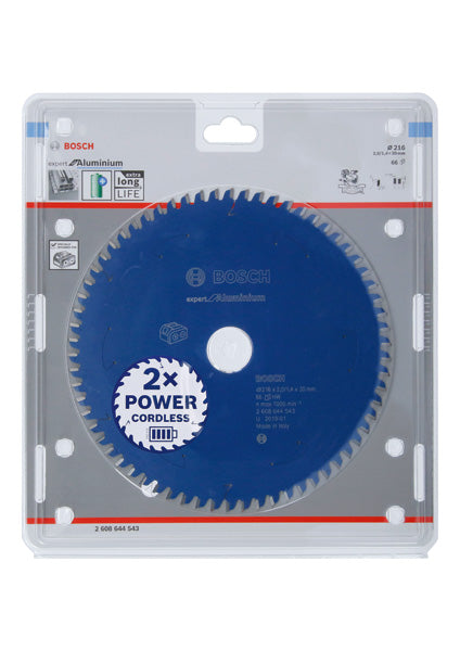 Bosch Circular Saw Blade EX AL B 216x30x66