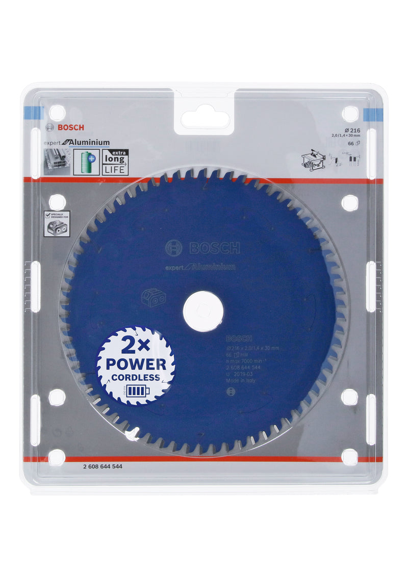 Bosch Circular Saw Blade EX AL T 216x30x66