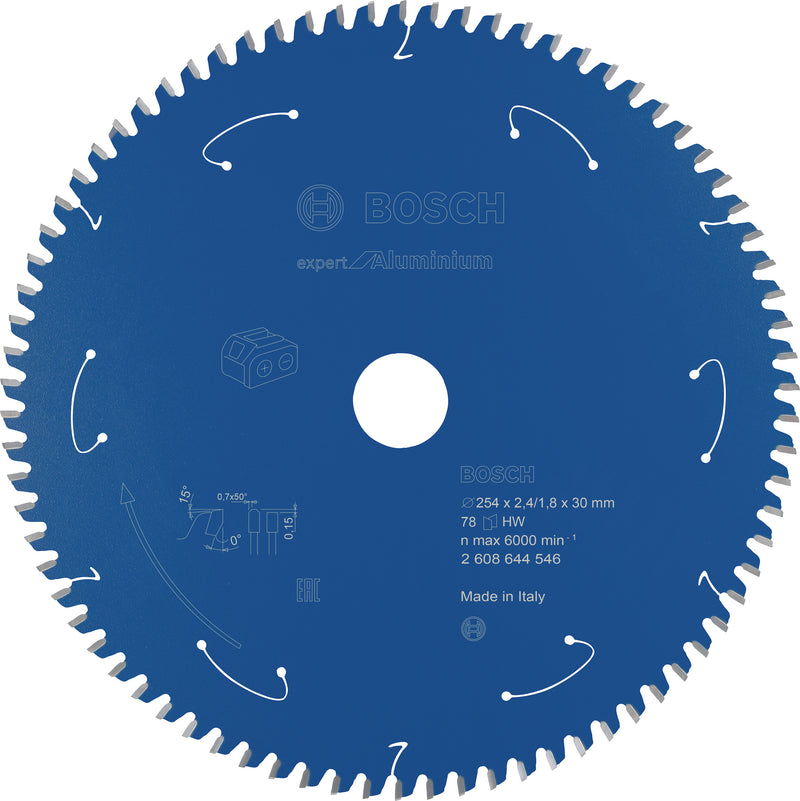 Bosch Circular Saw Blade EX AL T 254x30x78