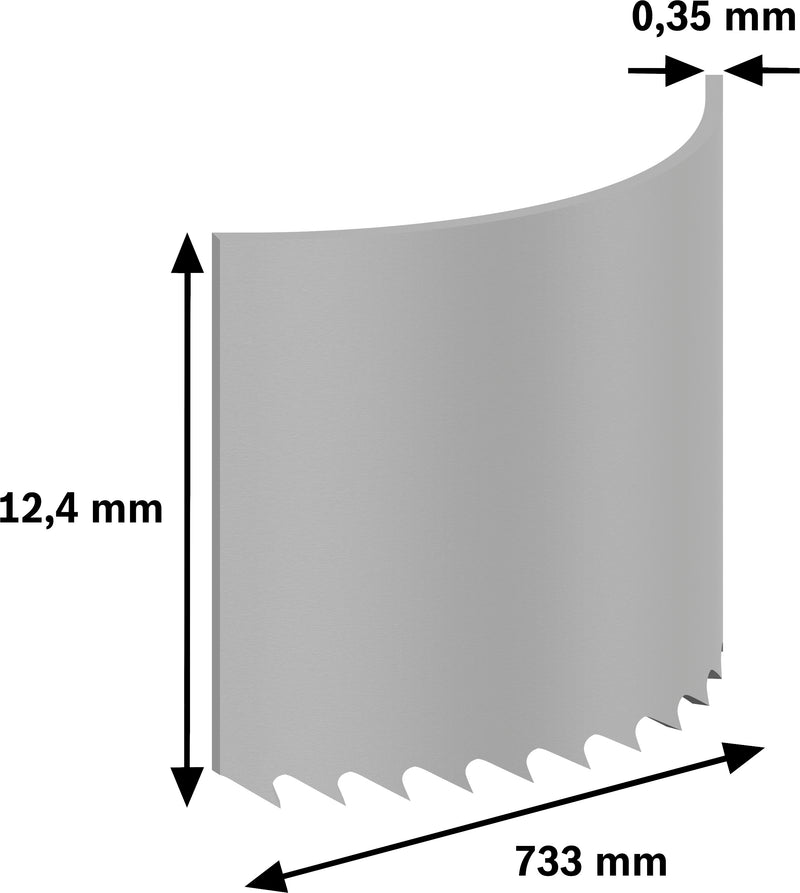 Lâmina de serra de fita Bosch PRO CB281418, 733 mm, 2 p