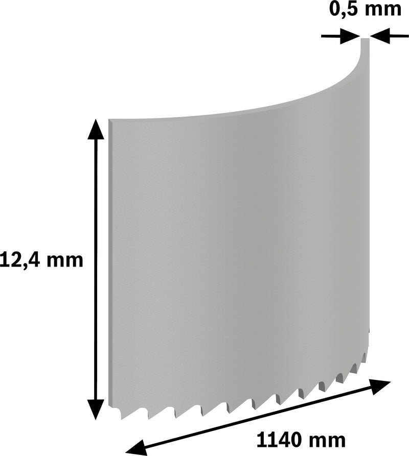 Bosch PRO CB4424 Band Saw Blade, 1140 mm, 2 pc