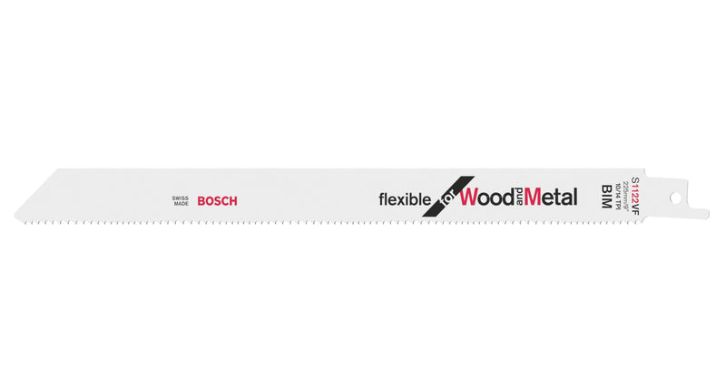 Bosch S1122VF BIM Flexible f. Wood+Metal 25Pck