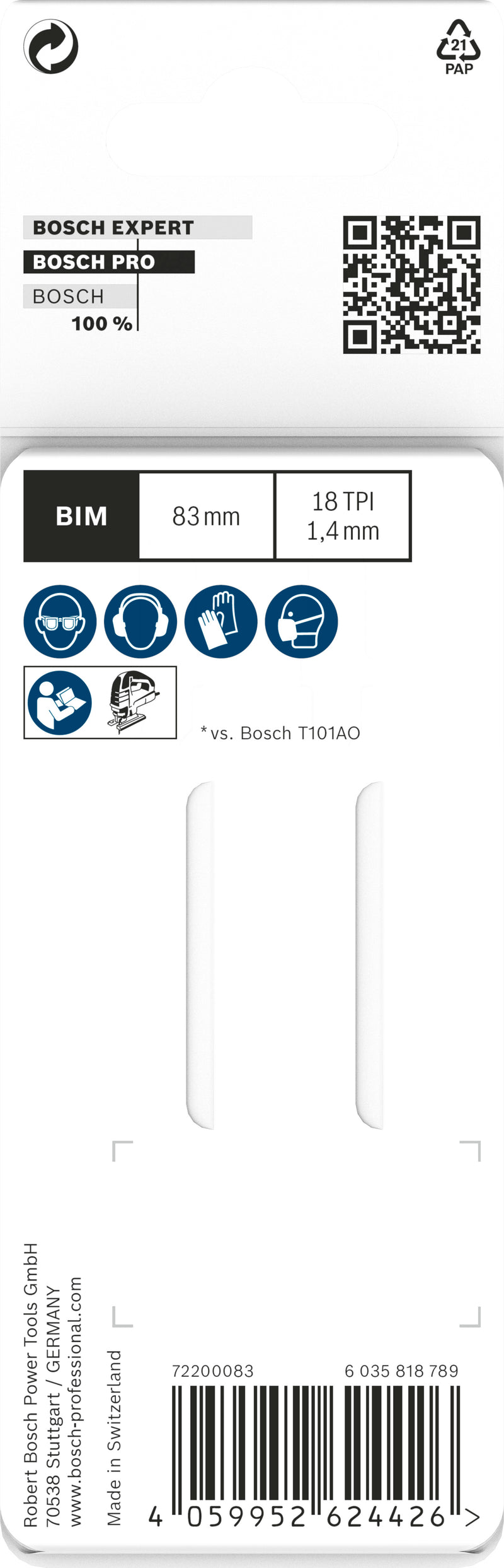 Bosch Saw Blade Set RBP - 2ER T 101 AOF