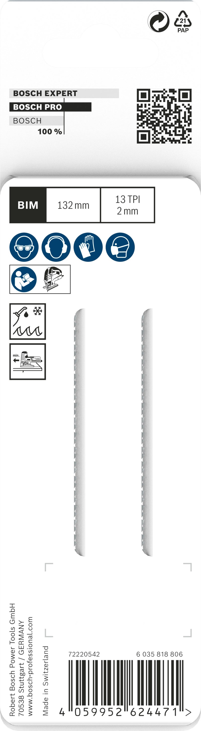 Bosch Saw Blade Set RBP - 2ER T 321 BF