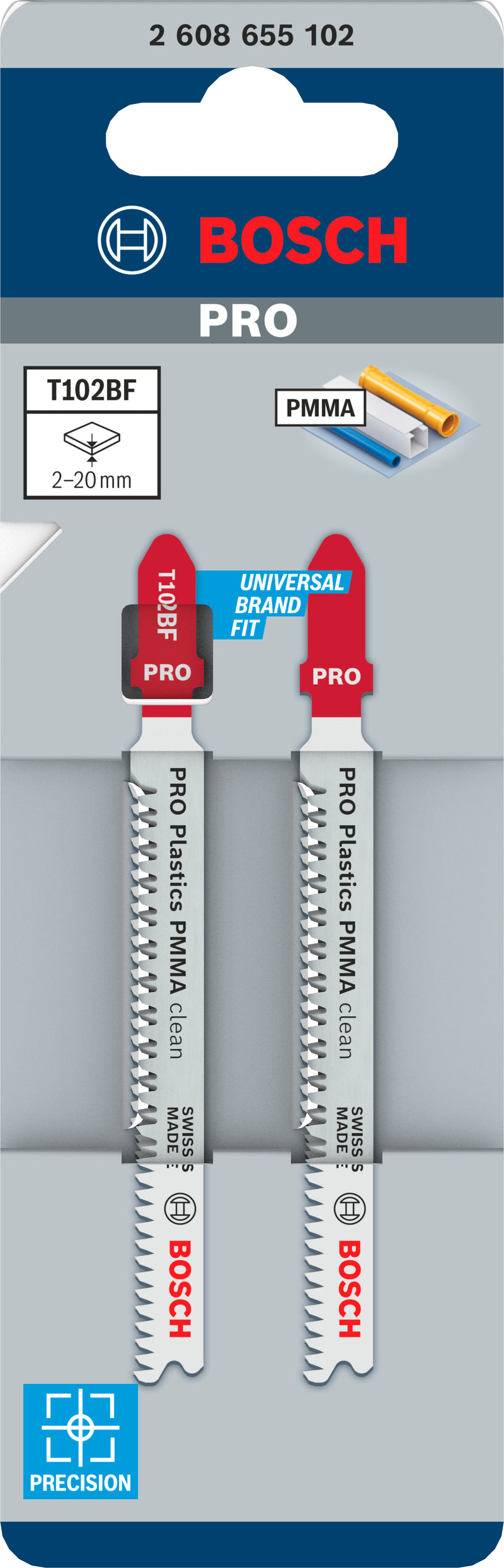 Bosch Saw Blade Set RBP - 2ER T 102 BF