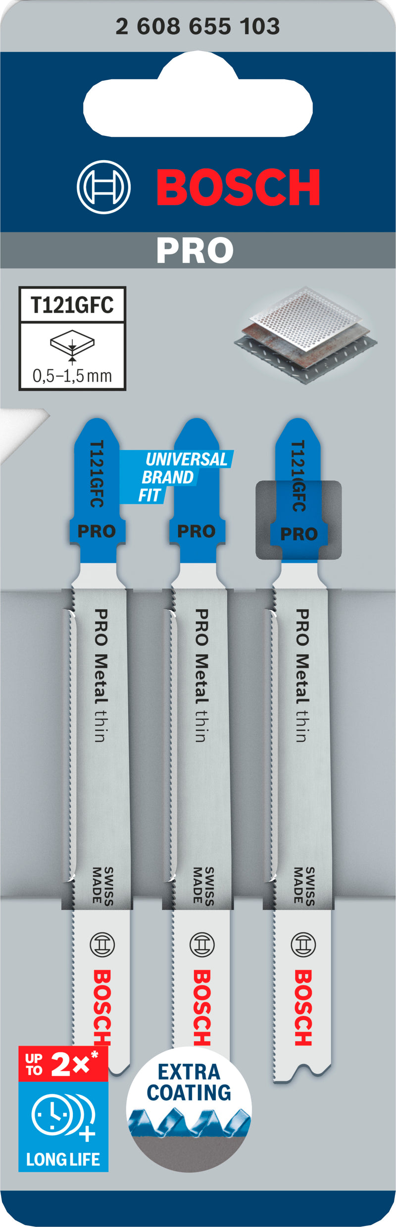 Bosch Saw Blade Set RBP - 3ER T 121 GFC
