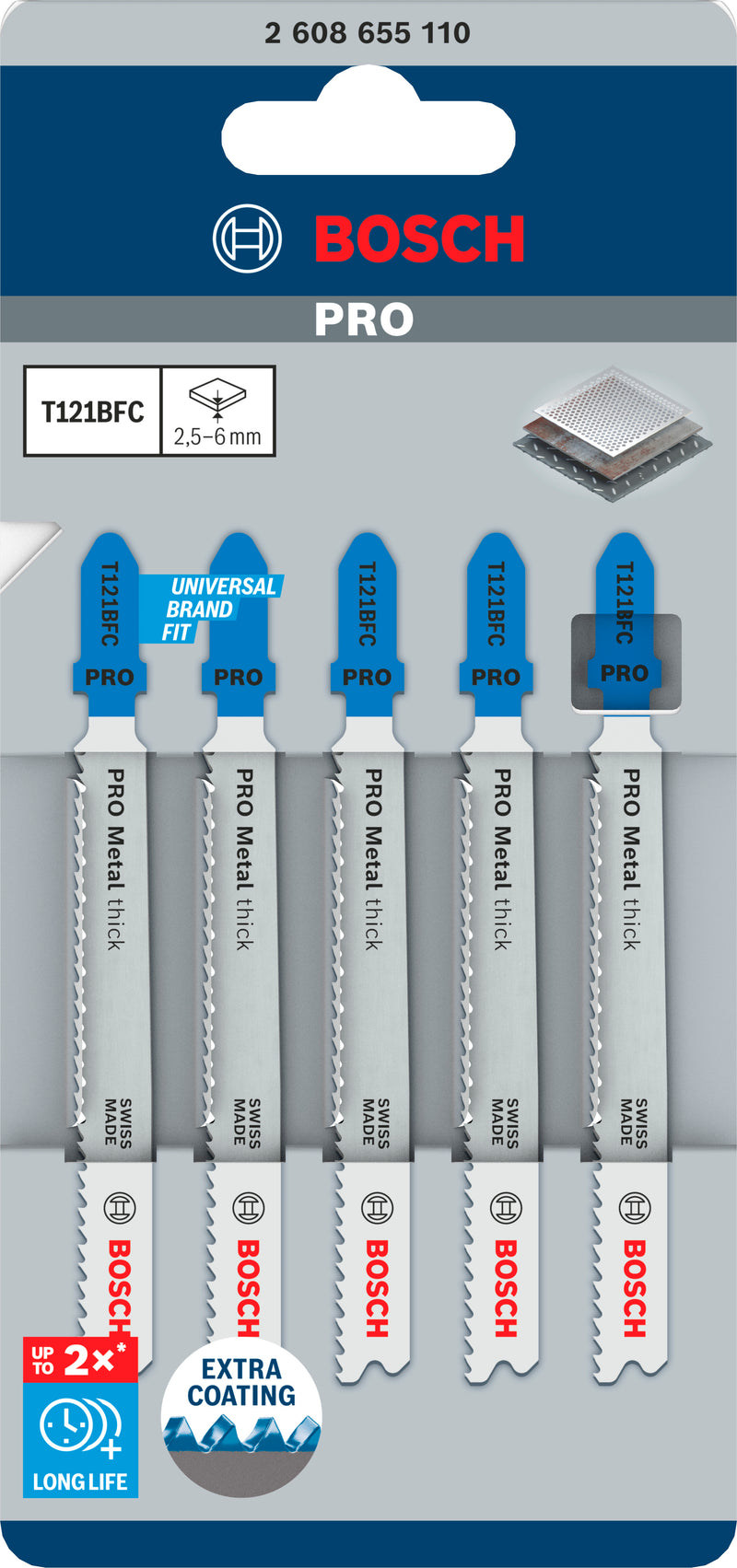 Bosch Saw Blade Set RBP - 5ER T 121 BFC