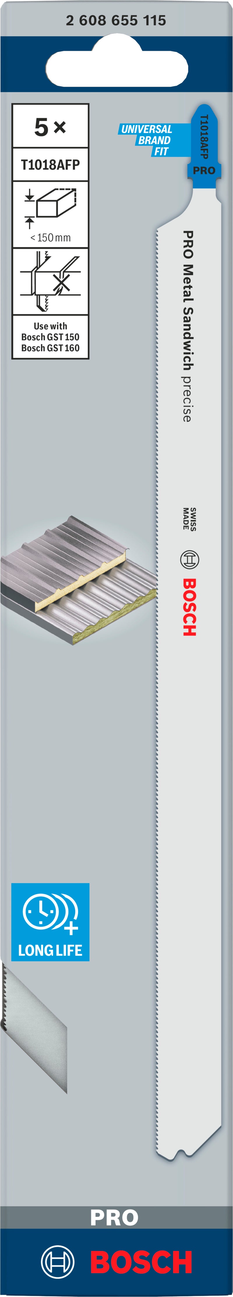 Bosch Saw Blade Set RBP - 5ER T 1018 AFP