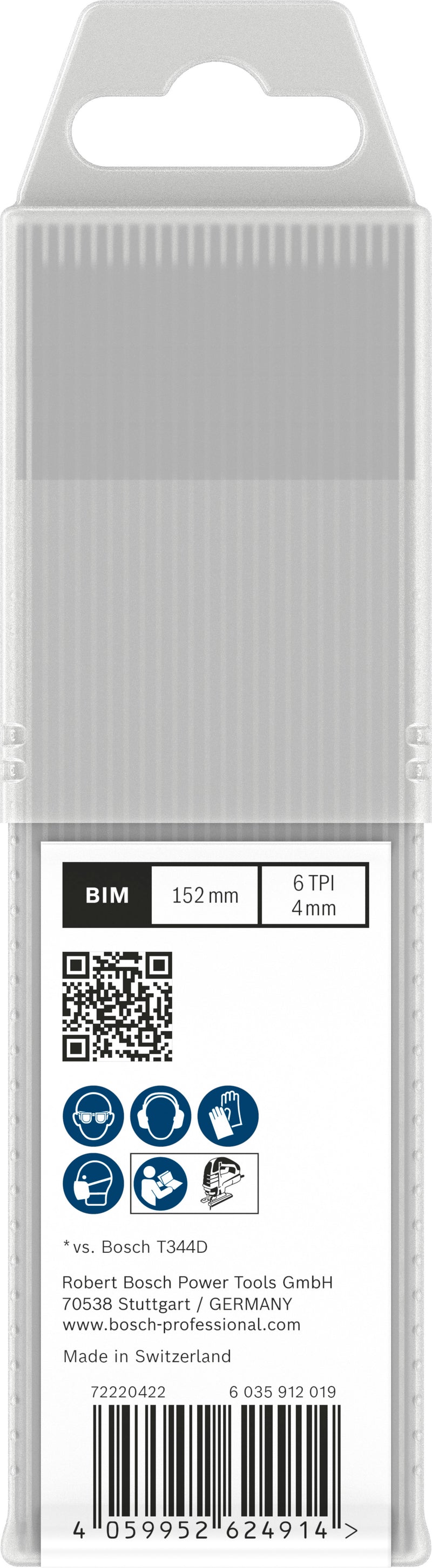 Bosch Saw Blade Set RBP - 25ER T 344 DF