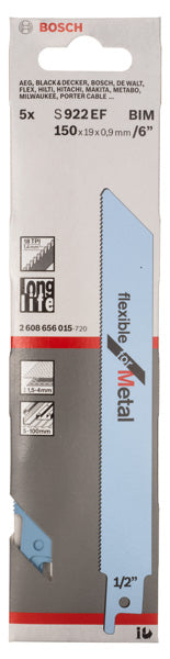 Bosch S922EF BIM Flexible for Metal 5Pack