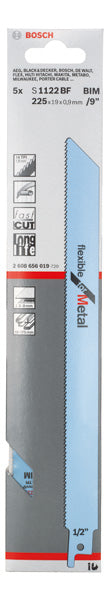Bosch S1122BF BIM Flexible for Metal 5Pack