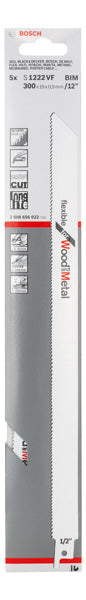 Bosch S1222VF BIM Flexible f. Wood+Metal 5Pack