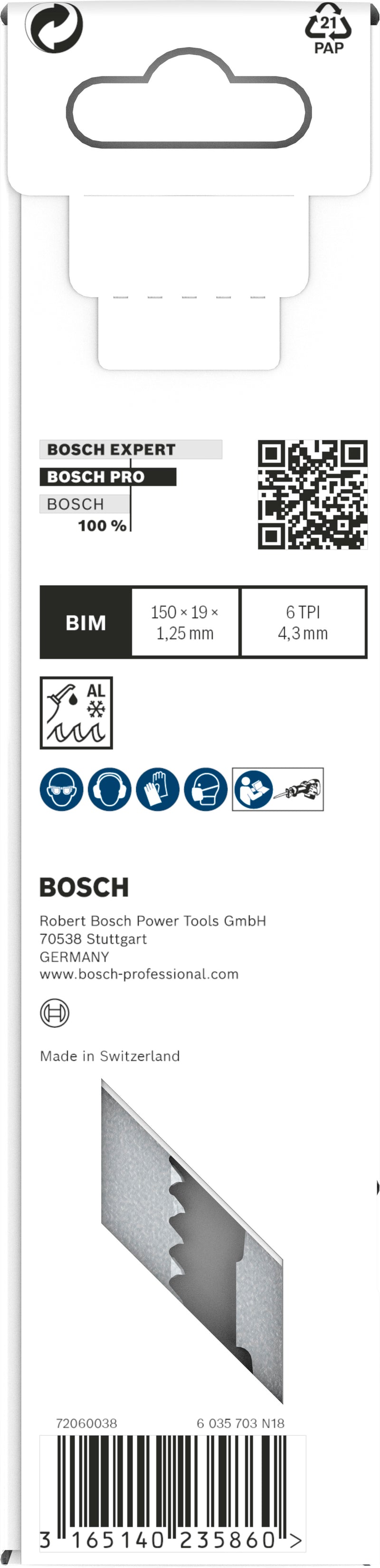 Bosch S611DF BIM Heavy for Wood+Metal 2Pack