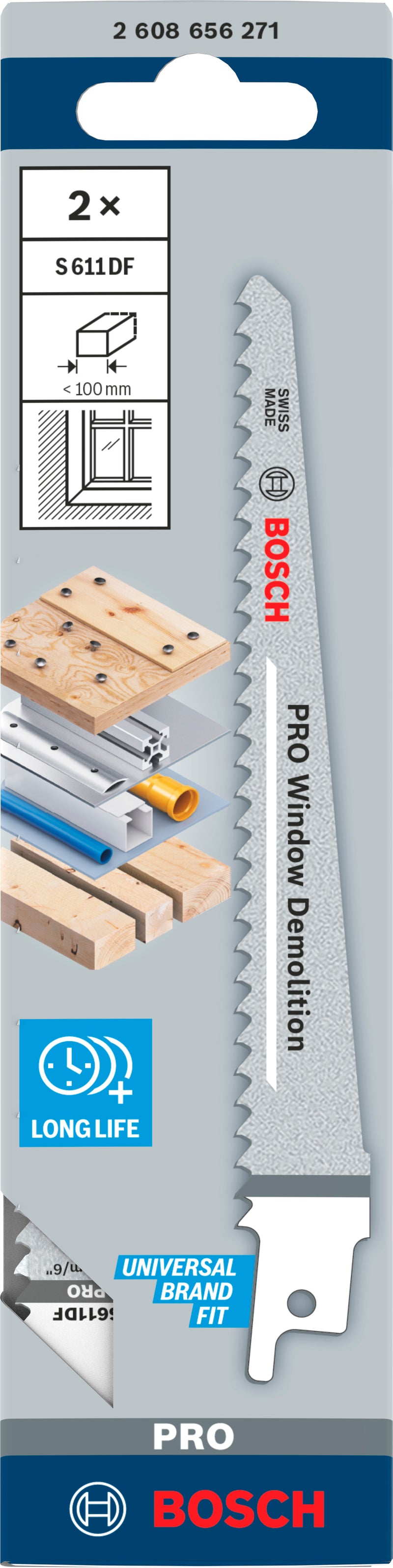 Bosch S611DF BIM Heavy for Wood+Metal 2Pack