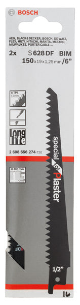 Bosch S628DF BIM Especial para Gesso - Embalagem de 2