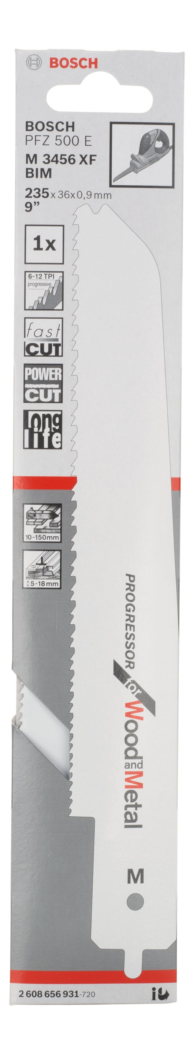 Bosch M3456XF BIM Progressor for Wood+Metal