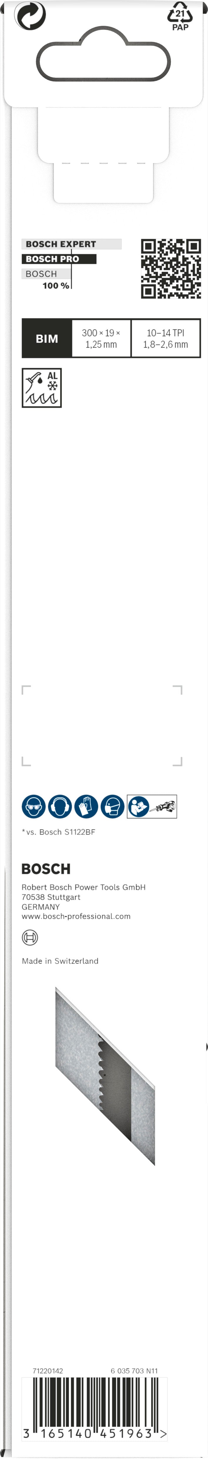 Bosch S1225 BIM Heavy for Metal 5Pack