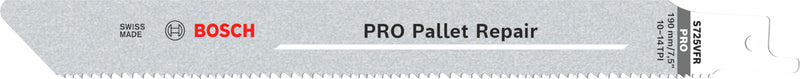 Bosch S725VFR BIM Especial para Reparação de Paletes 5 peças