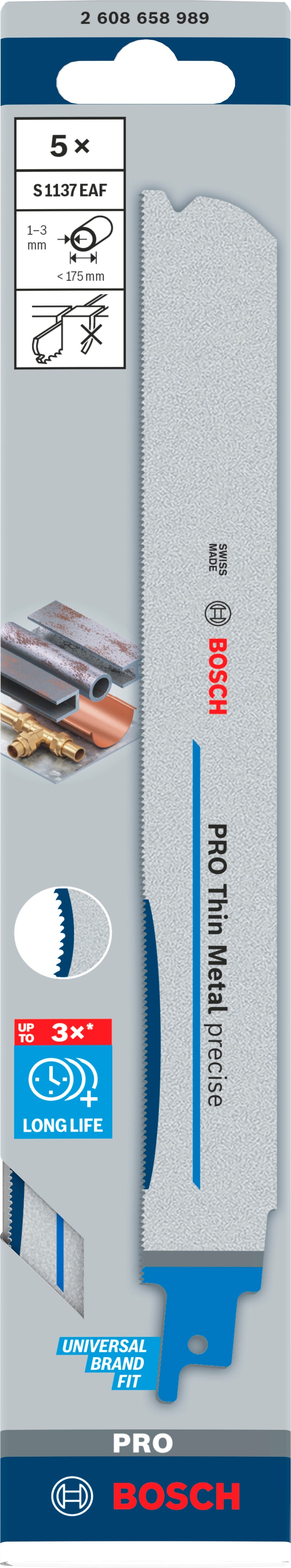 Bosch Reciprocating Saw Blade RBP- 5ER S 1137