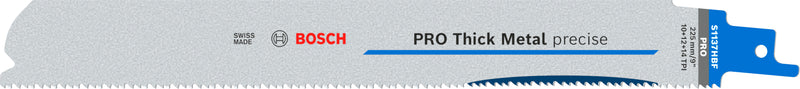 Bosch PROTHICKMETAL PRECISE S1137HBF BLADE 5PC