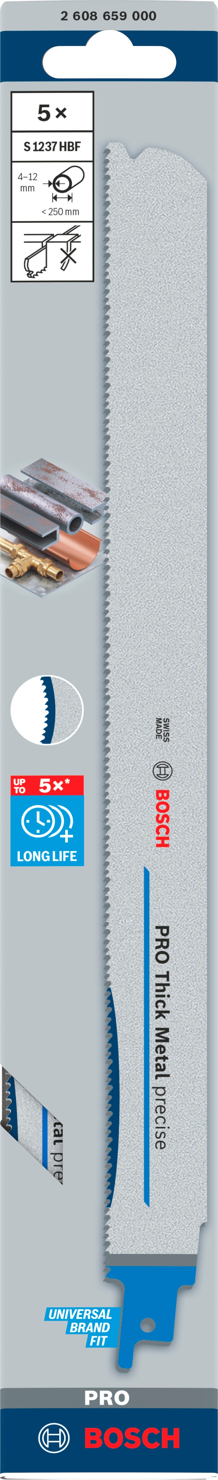 Bosch PRO Thick Metal precise S1237HBF Blade,
