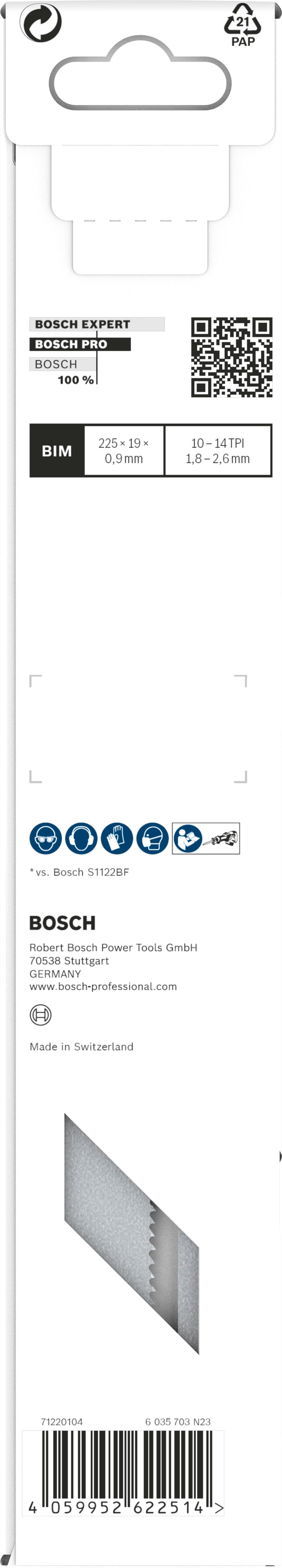 Bosch Reciprocating Saw Blade RBP- 5ER S 1132