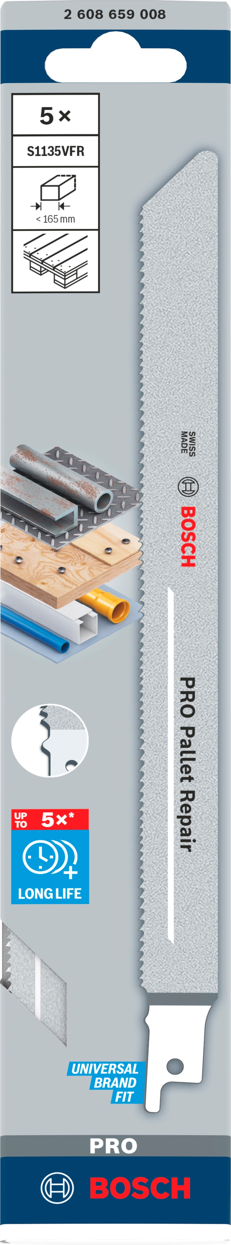Bosch Reciprocating Saw Blade RBP- 5ER S 1135