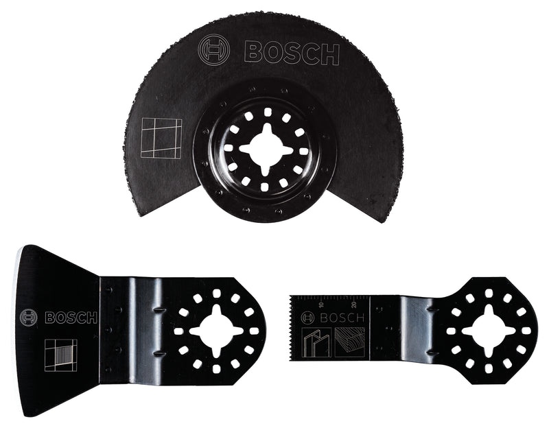 Juego Bosch OMT de 3 piezas básico para azulejos