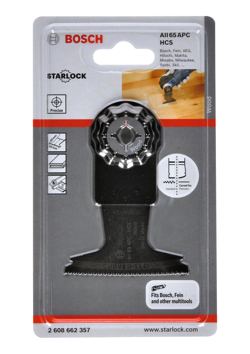 Bosch AII 65 APC HCS Wood Curved-Tec 1Pack