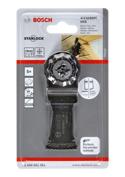 Bosch AIZ 32 BSPC HCS Hardwood C-Tec 5Pack