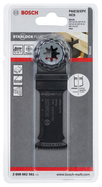Bosch PAIZ 32 EPC HCS Wood Curved-Tec 1Pack