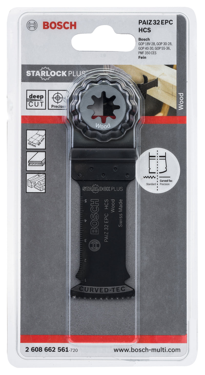 Bosch PAIZ 32 EPC HCS Wood Curved-Tec 1Pack