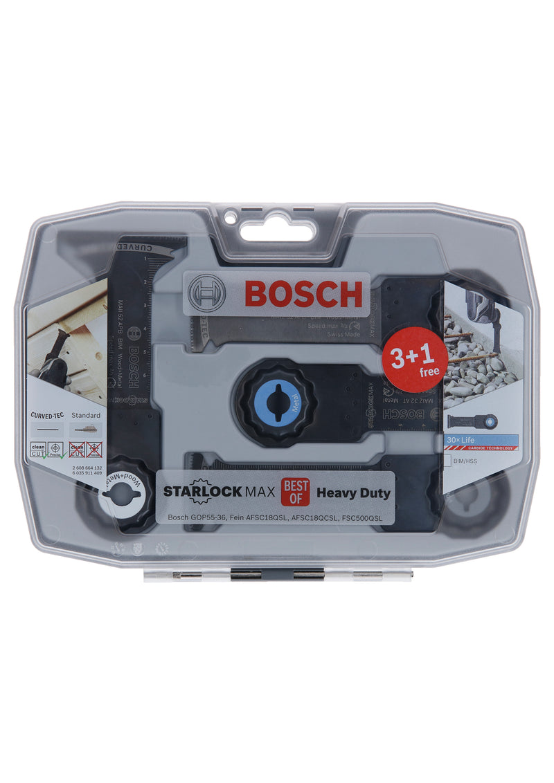 Bosch 4pc Set Best of Starlock Max