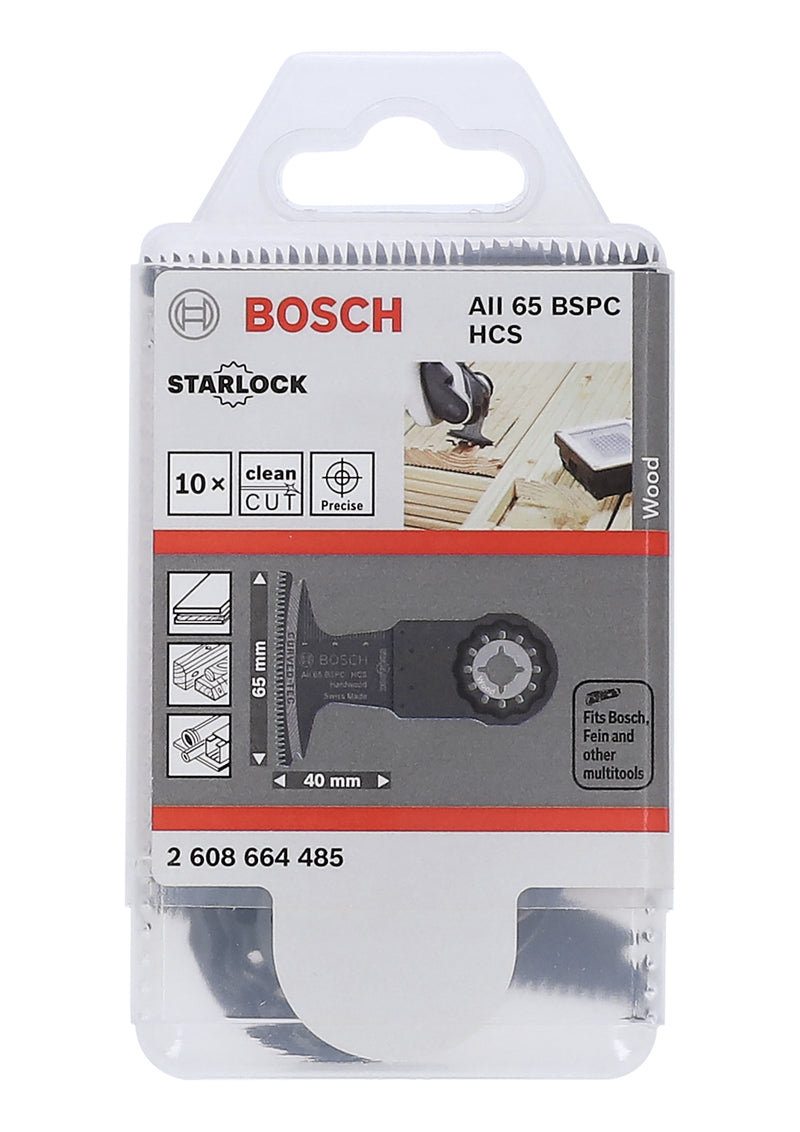 Bosch AII 65 BSPC HCS Hardwood Curved-Tec 10Pa