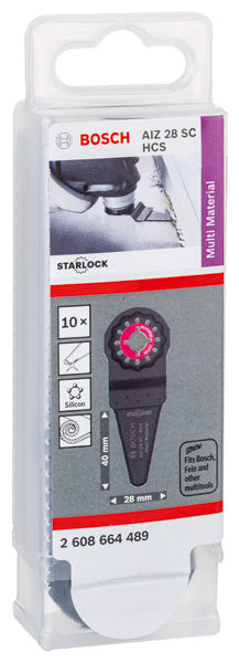 Bosch AIZ 28 SC HCS Multi Material 10Pack