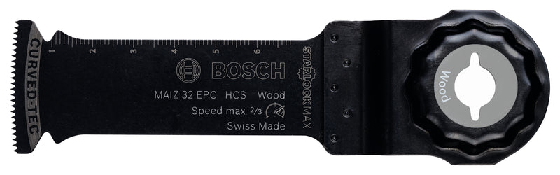 Bosch MAIZ 32 EPC HCS Wood Curved-Tec Paquete de 10