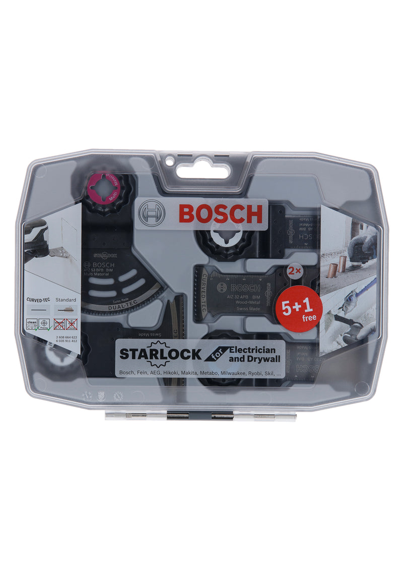 Juego Bosch Starlock para electricistas y Draywa